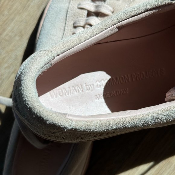 Common Projects | Women Achilles Sneakers | Color: Pink suede | Size: 9 - Picture 4 of 6